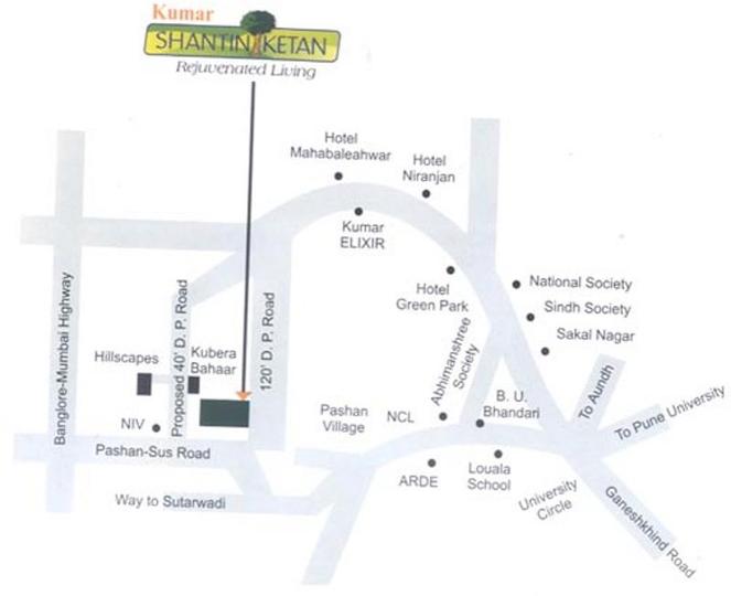 KUL Shantiniketan Phase II Images for Location Plan of KUL Shantiniketan Phase II 1