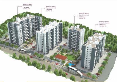 Project Image of 450.0 - 754.0 Sq.ft 1 BHK Apartment for buy in Sancheti Mount Castle Phase II