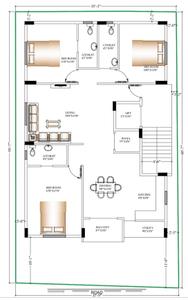 Project Image of 1800 Sq.ft 3 BHK Builder Floor for sale in Banashankari for Rs. 18000000