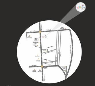 Rushabh Saffron Palace Location Plan 1
