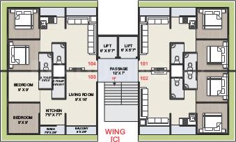 Project Image of 459.94 - 477.27 Sq.ft 2 BHK Apartment for buy in Anant Homes
