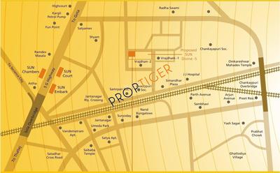 Project Image of 366.0 - 648.0 Sq.ft 1 BHK Apartment for buy in Sun Divine 3