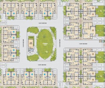 Project Image of 2279.0 - 2340.0 Sq.ft 4 BHK Villa for buy in Meeraa Shantivan Bunglows