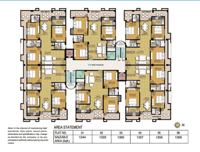 Project Image of 694.0 - 2202.0 Sq.ft 1 BHK Apartment for buy in Mundeshwari Terrace Gardenia