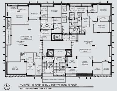 Project Image of 0.0 - 5359.0 Sq.ft 4 BHK Apartment for buy in Keventer Crosswinds