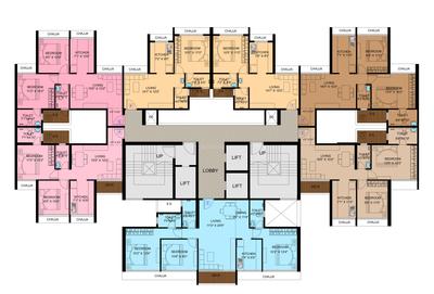 Project Image of 674.0 - 1486.0 Sq.ft 1 BHK Apartment for buy in Satyam Peace Of Mind