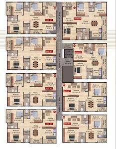 Project Image of 1080.0 - 1476.0 Sq.ft 2 BHK Apartment for buy in GM Sri Sai Grand