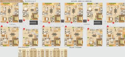 Project Image of 1154.0 - 1551.0 Sq.ft 2 BHK Apartment for buy in Sri Hemadurga Jewel County Block C And D