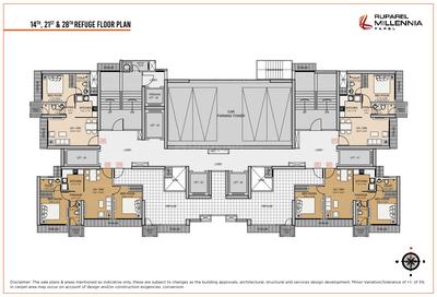 Project Image of 410.1 - 820.0 Sq.ft 1 BHK Apartment for buy in Ruparel Millennia