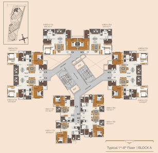 Project Image of 615.0 - 1533.0 Sq.ft 1 BHK Apartment for buy in Skylark Royaume