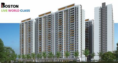Project Image of 0.0 - 592.02 Sq.ft 2 BHK Apartment for buy in R P Boston A B C