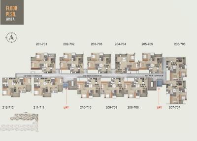 Project Image of 945.0 - 1135.0 Sq.ft 2 BHK Apartment for buy in Sumadhura Aspire Amber