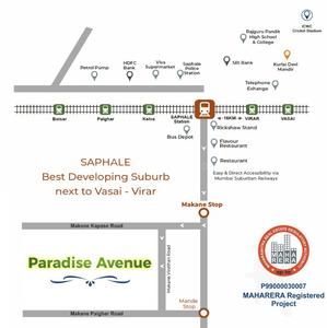 Project Image of 389.0 - 570.0 Sq.ft 1 BHK Apartment for buy in Sai Paradise Avenue