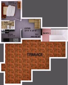 Project Image of 436.0 - 1392.0 Sq.ft 1 BHK Apartment for buy in Alapana Panchatara