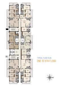 Project Image of 919.78 - 3628.76 Sq.ft 2 BHK Apartment for buy in Sikka Riverside Residency