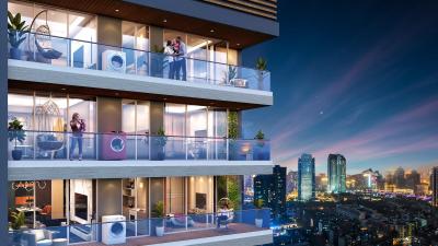 Project Image of 633.35 - 1277.89 Sq.ft 2 BHK Apartment for buy in Pioneer The Coastal Bay