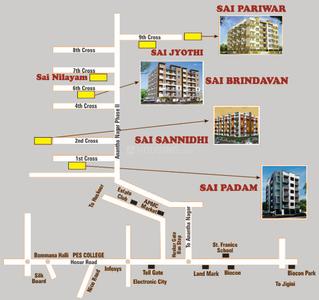 Project Image of 0.0 - 1198.0 Sq.ft 2 BHK Apartment for buy in Privilege Homz Sai Jyothi