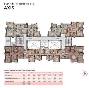 Project Image of 857.0 - 1261.0 Sq.ft 2 BHK Apartment for buy in Nucleus