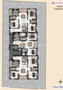 Project Image of 910.0 - 1310.0 Sq.ft 2 BHK Apartment for buy in Naaghappa Turya