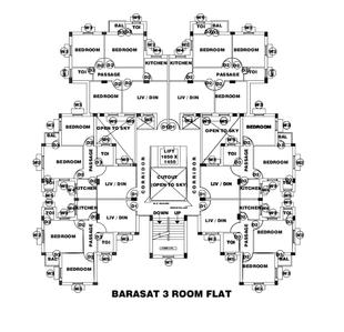 Project Image of 255.0 - 965.0 Sq.ft 1 RK Apartment for buy in Larica Garden Residence