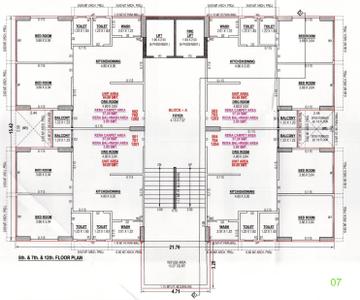 Project Image of 0.0 - 616.13 Sq.ft 2 BHK Apartment for buy in Pramukhraj Savi 48