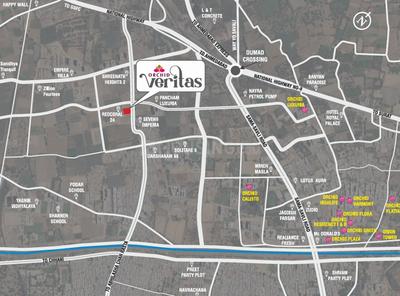 Project Image of 0.0 - 1390.0 Sq.ft 3 BHK Apartment for buy in Orchid Veritas