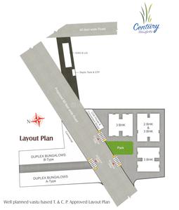 Project Image of 1189.0 - 1890.0 Sq.ft 2 BHK Apartment for buy in Century Heights