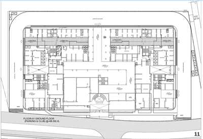 Project Image of 1400 Sq.ft 3 BHK Apartment / Flat for sale in Gujarat International Finance Tec City for Rs. 26600000