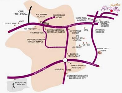 Parth Orchid Images for Location Plan of Parth Group Parth Orchid 1