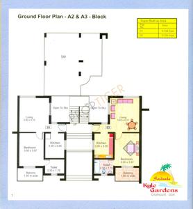 Project Image of 536.0 - 1173.0 Sq.ft 1 BHK Apartment for buy in Saldanha Kyle Gardens