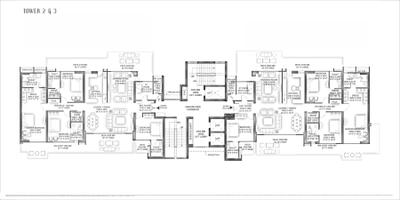 Project Image of 2051.51 - 2471.74 Sq.ft 3 BHK Apartment for buy in VVIP Addresses Greater Noida West