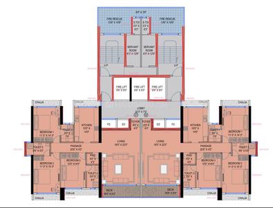 Project Image of 1515 Sq.ft 2 BHK Apartment / Flat for sale in Ghansoli for Rs. 17700000