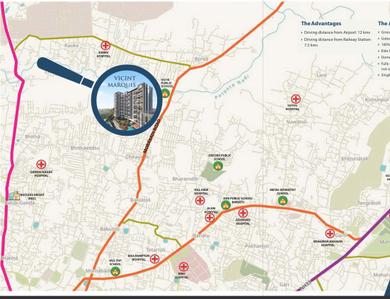 Project Image of 2007.64 - 3421.04 Sq.ft 3 BHK Apartment for buy in Vicint Marquis