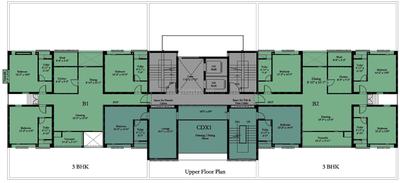 Project Image of 1675.0 - 1993.0 Sq.ft 2.5 BHK Apartment for buy in Hiland Golf Greens