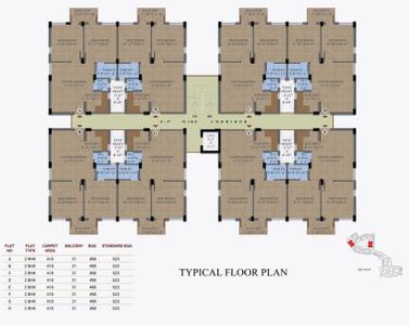 Project Image of 274.0 - 943.0 Sq.ft 1 RK Apartment for buy in Srijan Star Swapno Puron