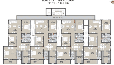 Project Image of 1382.0 - 2827.0 Sq.ft 2 BHK Apartment for buy in Sree Daksha Macie