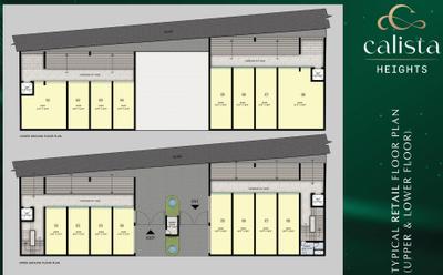 Project Image of 1720.0 - 2775.0 Sq.ft 3 BHK Builder Floor for buy in Radhike Calista Heights 2
