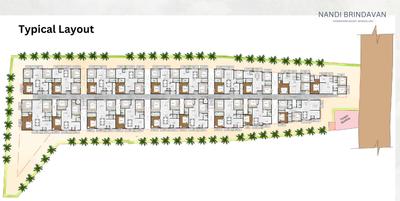 Project Image of 1520.0 - 2050.0 Sq.ft 3 BHK Apartment for buy in Nandi Brindavan
