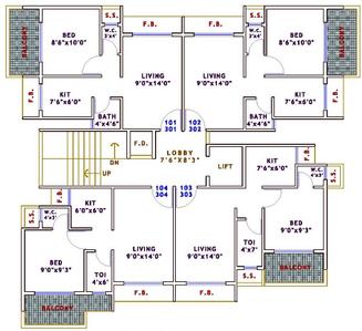 Project Image of 440.0 - 670.0 Sq.ft 1 RK Apartment for buy in Sarang Arham