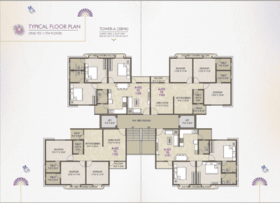 Project Image of 699.0 - 883.0 Sq.ft 2 BHK Apartment for buy in Shree Sanidhya Aster
