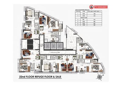 Project Image of 276.0 - 943.0 Sq.ft 1 RK Apartment for buy in Naminath Onyx