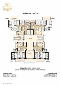 Project Image of 1300 Sq.ft 3 BHK Apartment / Flat for sale in New Chandigarh for Rs. 11500000