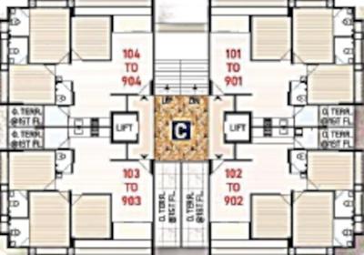 Project Image of 669.84 - 875.54 Sq.ft 2 BHK Apartment for buy in Shree Aaval Shyam Status