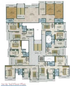 Project Image of 525.0 - 685.0 Sq.ft 1 BHK Apartment for buy in Laxmi Waman Heights