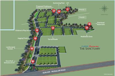 Project Image of 1200.0 - 1500.0 Sq.ft Residential Plot Plot for buy in Classic The Sanctuary Phase I