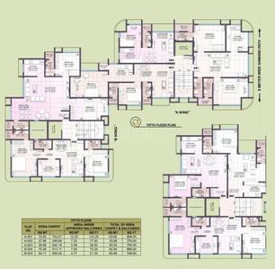 Project Image of 378.0 - 1078.0 Sq.ft 1 BHK Apartment for buy in Magnum Omkar Parinita