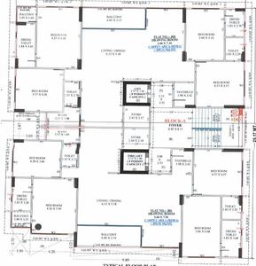 Project Image of 2173.77 - 2207.79 Sq.ft 4 BHK Apartment for buy in Akshar Evara