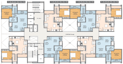 Project Image of 0.0 - 725.0 Sq.ft 2 BHK Apartment for buy in Gera Planet Of Joy IV