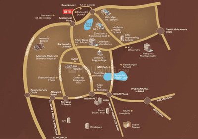 Project Image of 1171.54 - 2112.2 Sq.ft 2 BHK Apartment for buy in Hari Hara Luxe