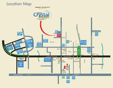 Project Image of 1375.0 - 2175.0 Sq.ft 3 BHK Apartment for buy in Amrapali Crystal Homes Phase 1